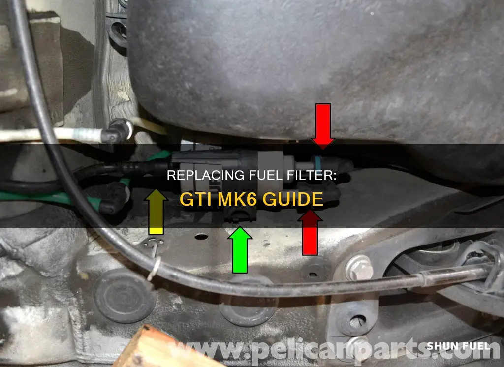 how to change fuel filter gti mk6