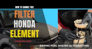 Replacing Fuel Filter: Honda Element Guide