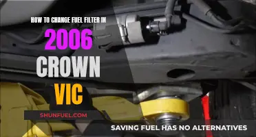 Replacing Fuel Filter in a 2006 Crown Vic: Step-by-Step Guide