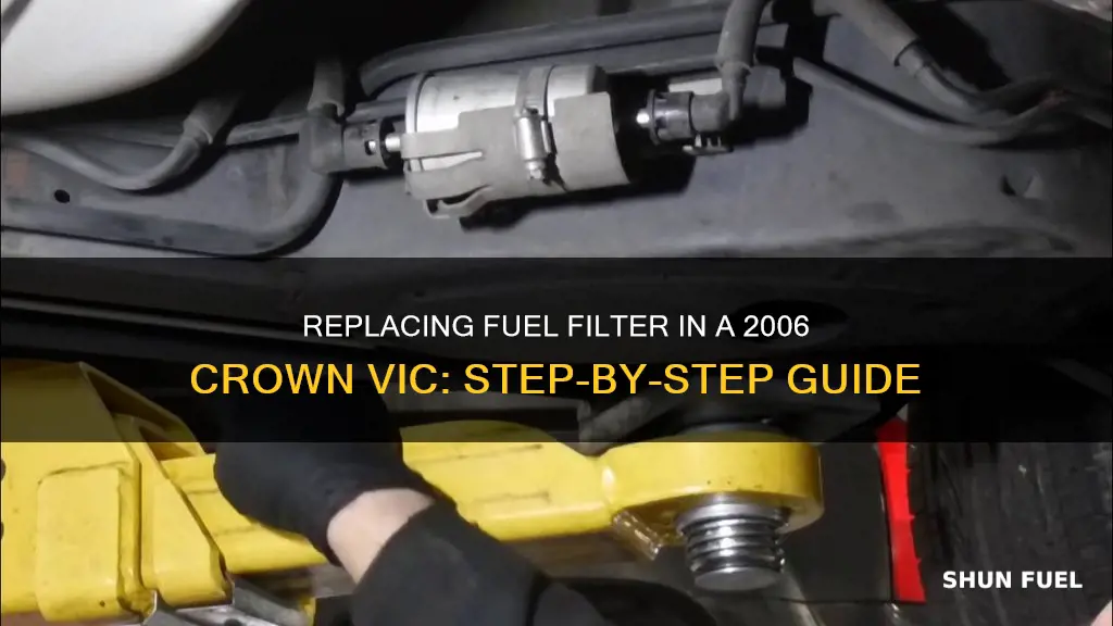 how to change fuel filter in 2006 crown vic