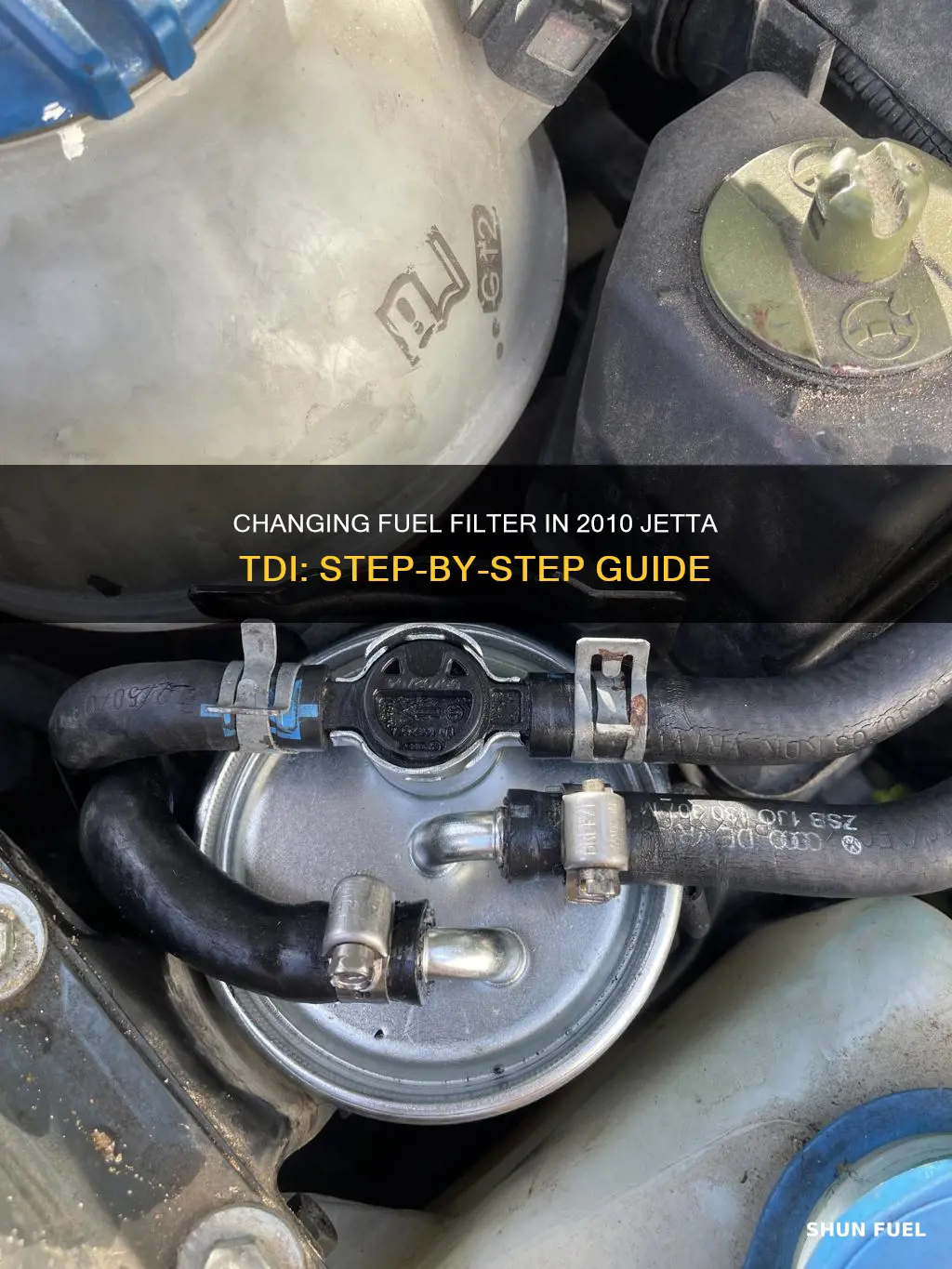 how to change fuel filter in 2010 jetta tdi