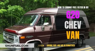 Replacing Fuel Filter: Step-by-Step Guide for '89 G20 Chev Van