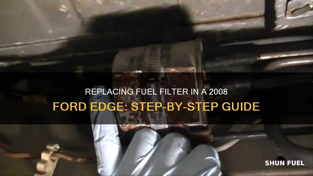 how to change fuel filter in a 2008 ford edge