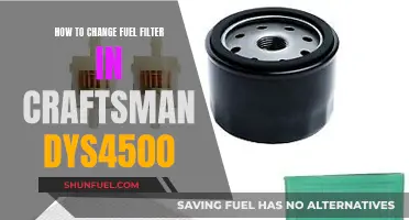 Replacing the Fuel Filter in Your Craftsman DYS4500 Lawn Mower