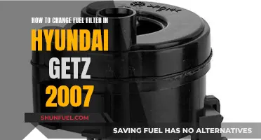 Changing the Fuel Filter in a Hyundai Getz: Step-by-Step Guide