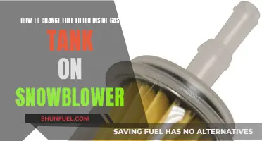 Changing Fuel Filters: Snowblower Gas Tank Maintenance