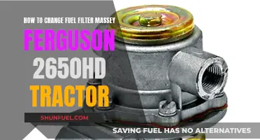 Tractor Fuel Filter: Changing the Massey Ferguson 2650HD's Heart