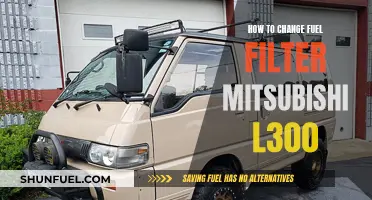 Replacing the Fuel Filter in Your Mitsubishi L300: Step-by-Step Guide