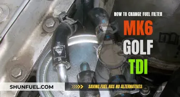 Replacing Fuel Filter: MK6 Golf TDI Edition