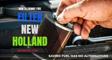 Changing Fuel Filters: New Holland Tractors Guide