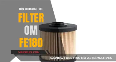 Replacing the Fuel Filter in Your FE180 Engine