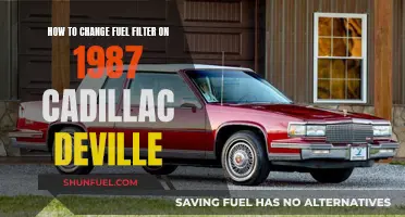 Changing Fuel Filter on '87 Cadillac DeVille: Step-by-Step Guide