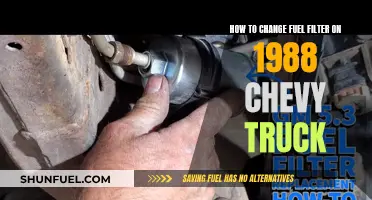 Changing Fuel Filters: 1988 Chevy Truck Maintenance Guide