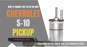 Changing Fuel Filters: 1989 Chevrolet S-10 Pickup Maintenance Guide