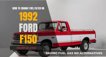 Changing Fuel Filters: 1992 Ford F150 Guide