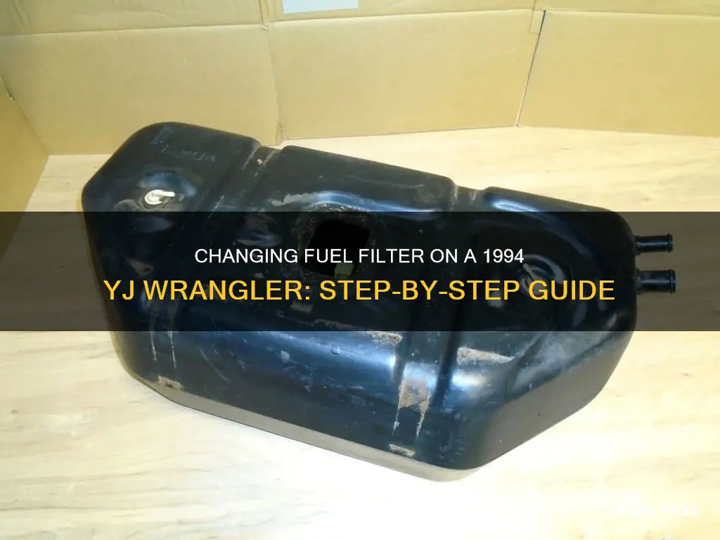 how to change fuel filter on 1994 yj wrangler