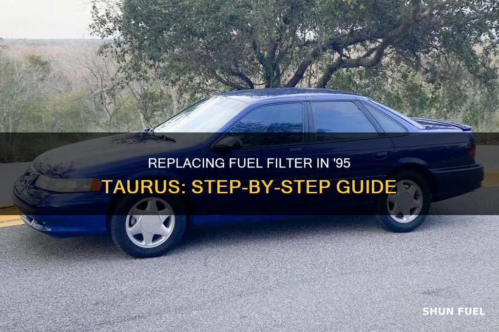 how to change fuel filter on 1995 ford taurus