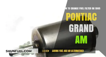 Changing Fuel Filter: 1995 Pontiac Grand AM Guide