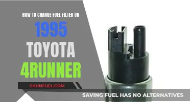 Replacing Fuel Filter in '95 4Runner: Step-by-Step Guide