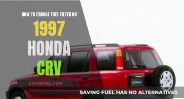 Replacing Fuel Filter in '97 Honda CRV: Step-by-Step Guide