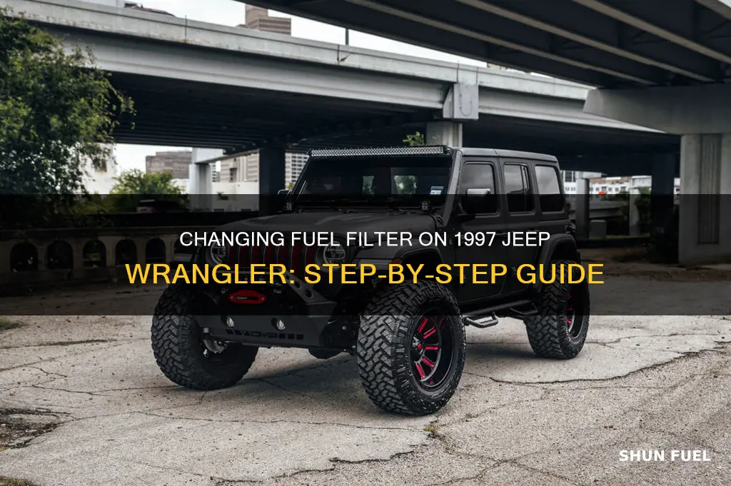 how to change fuel filter on 1997 jeep wrangler