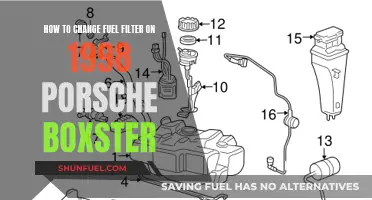 Changing the Fuel Filter on a 1998 Porsche Boxster