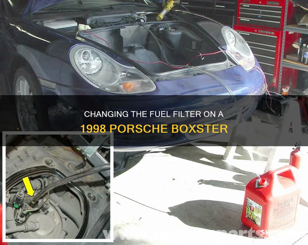 how to change fuel filter on 1998 porsche boxster