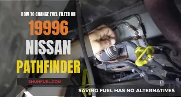 Changing Fuel Filter on 1996 Nissan Pathfinder: Step-by-Step Guide