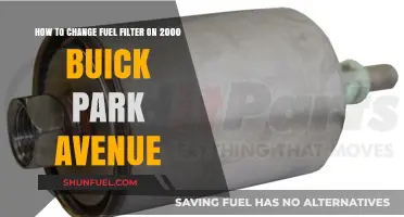 Changing Fuel Filter on 2000 Buick Park Avenue: Step-by-Step Guide
