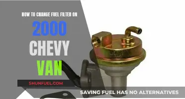 Changing Fuel Filter on Chevy Vans: Step-by-Step Guide