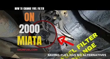 Replacing Fuel Filter: 2000 Miata Step-by-Step Guide