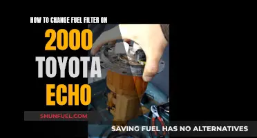 Changing Fuel Filter on 2000 Toyota Echo: Step-by-Step Guide