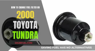 Replacing Fuel Filter in 2000 Toyota Tundra: Step-by-Step Guide