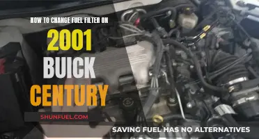 Changing the Fuel Filter in a 2001 Buick Century