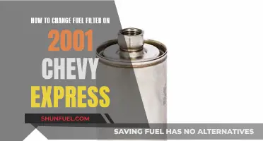 Changing Fuel Filter on 2001 Chevy Express: Step-by-Step Guide