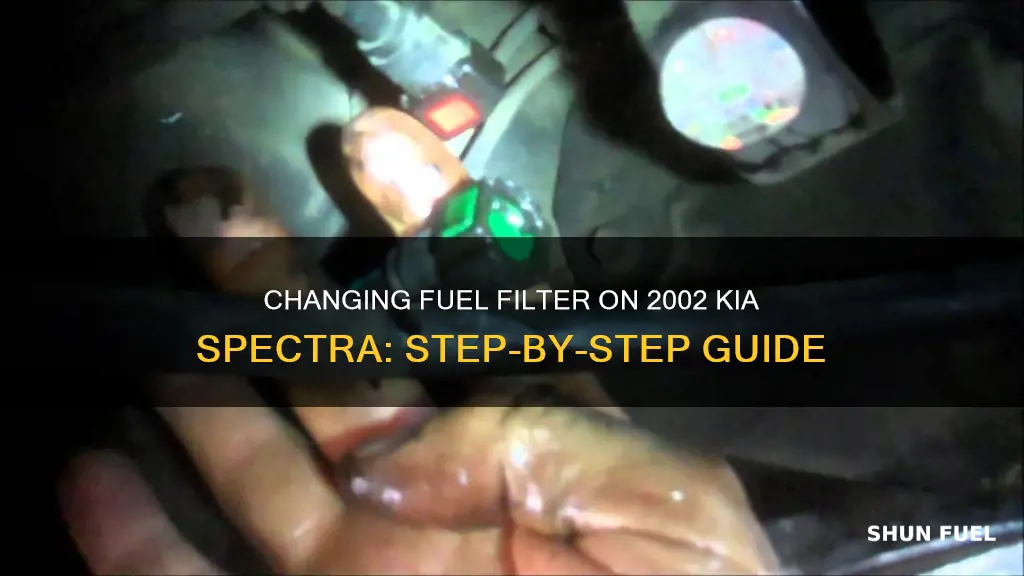 how to change fuel filter on 2002 kia spectra