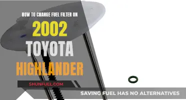 Replacing Fuel Filter in 2002 Highlander: Step-by-Step Guide