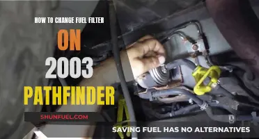 Changing Fuel Filter on 2003 Nissan Pathfinder: Step-by-Step Guide