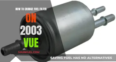 Replacing Fuel Filter in 2003 Vue: Step-by-Step Guide