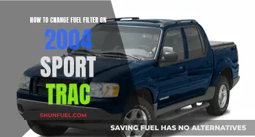 Replacing Fuel Filter on 2004 Sport Trac: Step-by-Step Guide