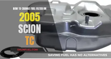 Changing Fuel Filter on 2005 Scion TC: Step-by-Step Guide