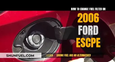 Changing Fuel Filter on 2006 Ford Escape: Step-by-Step Guide