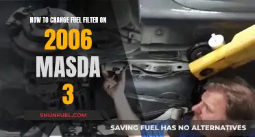 Changing Fuel Filters: 2006 Mazda 3 Guide