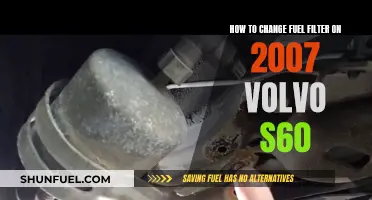 Changing Fuel Filter on 2007 Volvo S60: Step-by-Step Guide