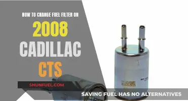 Replacing Fuel Filter in Cadillac CTS (2008): Step-by-Step Guide