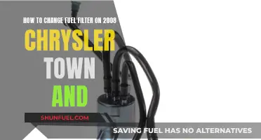 Changing Fuel Filter: Chrysler Town and Country (2008)