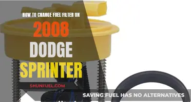 Replacing Fuel Filter: 2008 Dodge Sprinter Guide