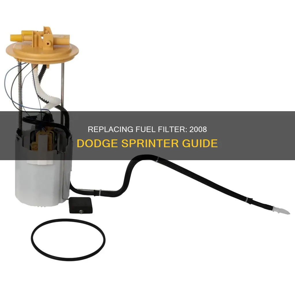 how to change fuel filter on 2008 dodge sprinter