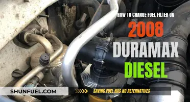 Changing the Fuel Filter on a 2008 Duramax Diesel