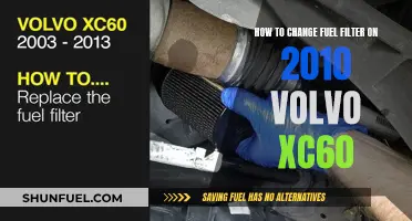 Changing Fuel Filters: Volvo XC60 2010 Edition